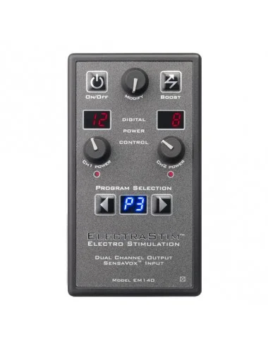 ELECTRASTIM - SENSAVOX E-STIM STIMULATOR