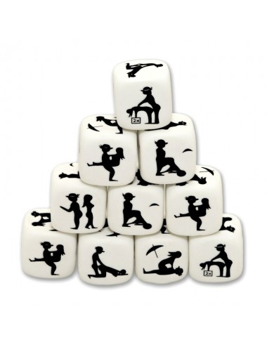 DIABLO PICANTE - DICE GAME OF POSTURE WHITE