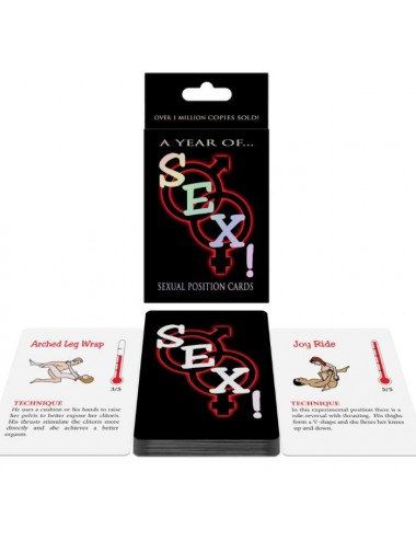 SEXUAL POSITION CARDS A YEAR OF...SEX! KHEPER GAMES EN