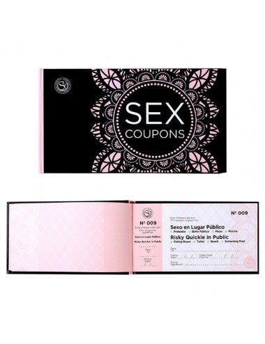 SECREPLAY SEX COUPONS SENSUAL EXCHANGE Vouchers (ES / EN)