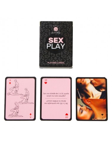 SECRETPLAY  SEX PLAY PLAYING CARDS FR/PT
