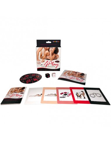 4PLAY SET DE JUEGOS. 4PLAY SET OF GAMES. ES/EN/DE/FR