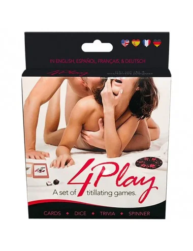 4PLAY SET DE JUEGOS. 4PLAY SET OF GAMES. ES/EN/DE/FR