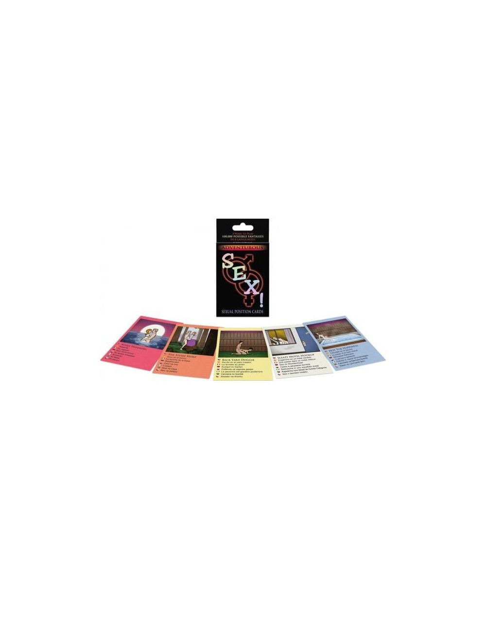 KHEPER GAMES ADVENTUROUS SEX! CARD GAME EN