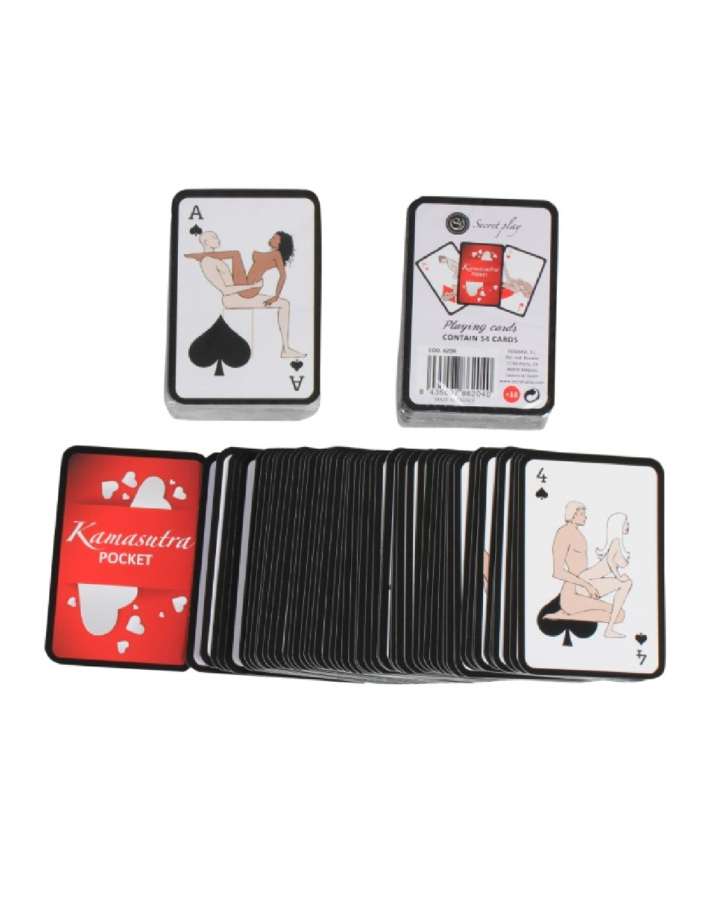 SECRETPLAY POCKET KAMASUTRA PLAYING CARDS I ES/EN/PT/IT/FR/DE SECRETPLAY POCKET KAMASUTRA PLAYING CARDS I ES/EN/PT/IT/FR/DE