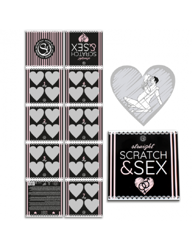 SECRETPLAY SCRATCH & SEX STRAIGHT COUPLE GAME (ES / EN / FR / PT / DE)