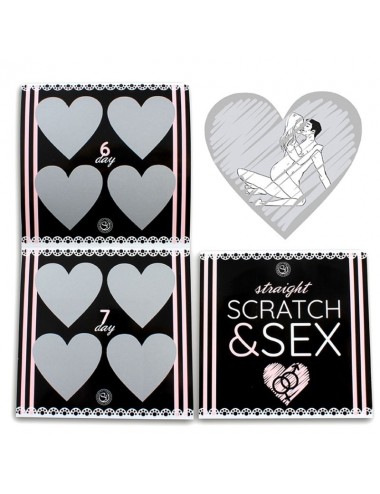 SECRETPLAY SCRATCH & SEX STRAIGHT COUPLE GAME (ES / EN / FR / PT / DE)