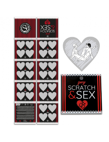 SECRETPLAY SCRATCH & SEX GAY COUPLE GAME (ES / EN / FR / PT / DE)