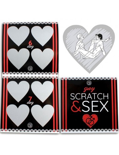 SECRETPLAY SCRATCH & SEX GAY COUPLE GAME (ES / EN / FR / PT / DE)