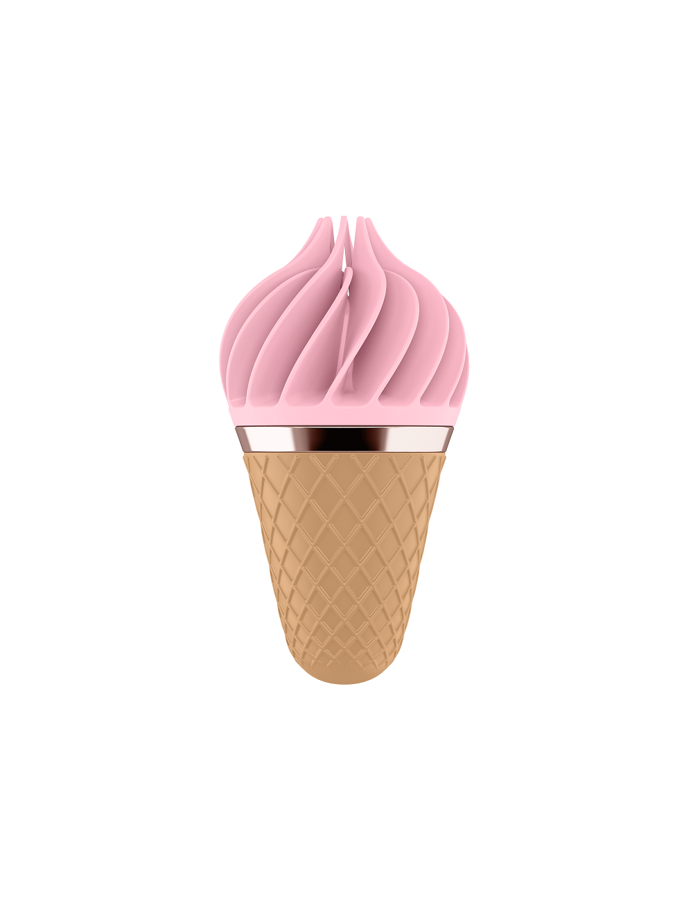 SATISFYER SWEET TREAT SPINNATOR BROWN & PINK SATISFYER SWEET TREAT SPINNATOR BROWN & PINK