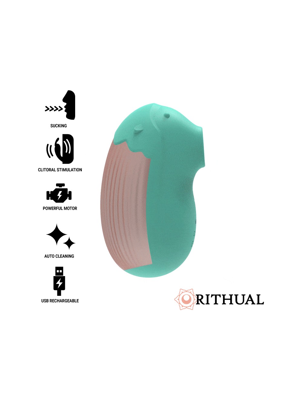RITHUAL SHUSHU NEW GENERATION CLITORIAL AQUA RITHUAL SHUSHU NEW GENERATION CLITORIAL AQUA