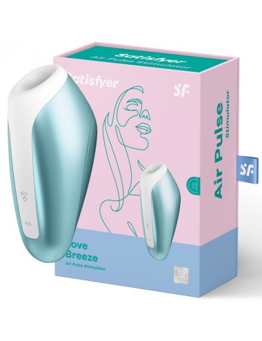 SATISFYER LOVE BREEZE SUCCIONADOR ICE BLUE