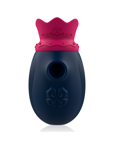 INTENSE - CLITORIS STIMULATOR 10 MODES OF STIMULATING WAVES AND LICKING - BLUE