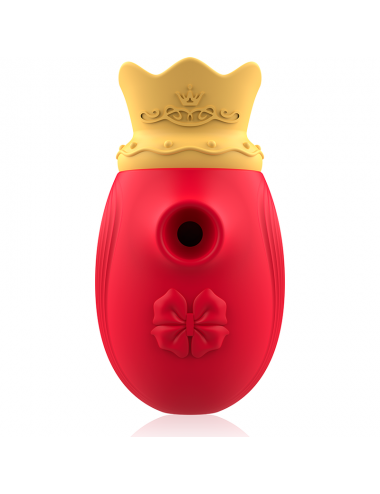 INTENSE - CLITORIS STIMULATOR 10 MODES OF STIMULATING WAVES AND LICKING - RED