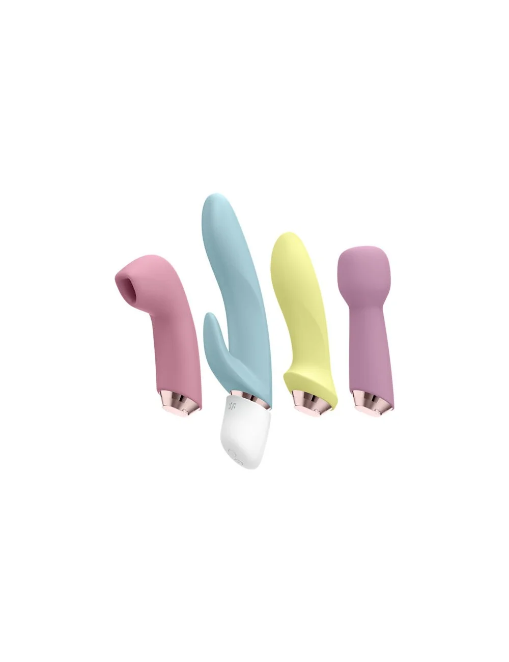 SATISFYER MARVELOUS FOUR - VIBRATOR & AIR PULSE SET SATISFYER MARVELOUS FOUR - VIBRATOR & AIR PULSE SET