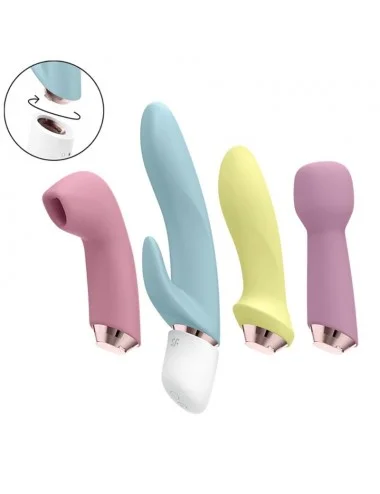 SATISFYER - MARVELOUS FOUR VIBRATOR & AIR PULSE SET