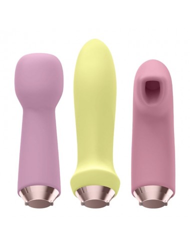SATISFYER - MARVELOUS FOUR VIBRATOR & AIR PULSE SET