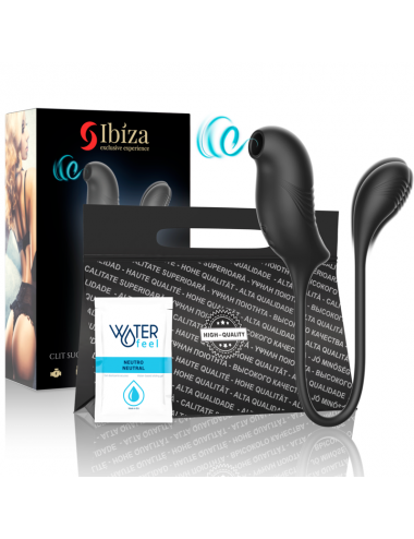 IBIZA STIMULATOR WITH MAGIC CLITORIS SUCTIONER AND VIBRATION