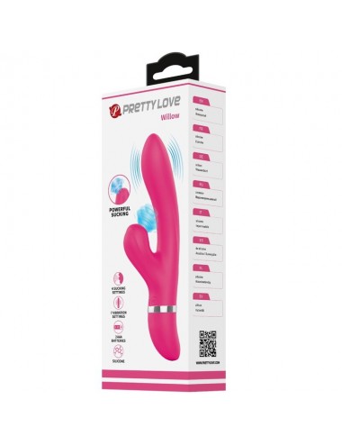 PRETTY LOVE - WILLOW VIBRATOR AND STIMULATING WAVES RABBIT