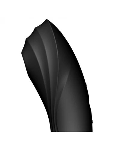 SATISFYER CURVY TRINITY 4 AIR PULSE VIBRATOR - BLACK