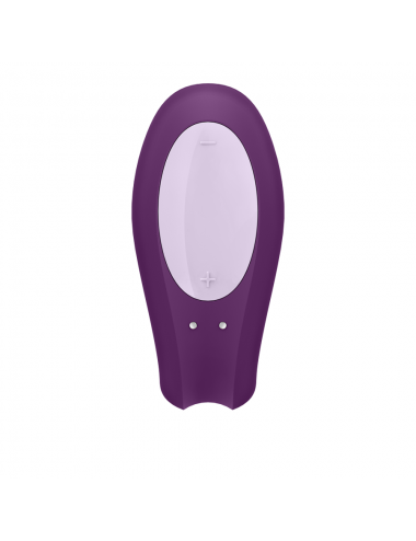 SATISFYER DOUBLE JOY CON APP PURPLE