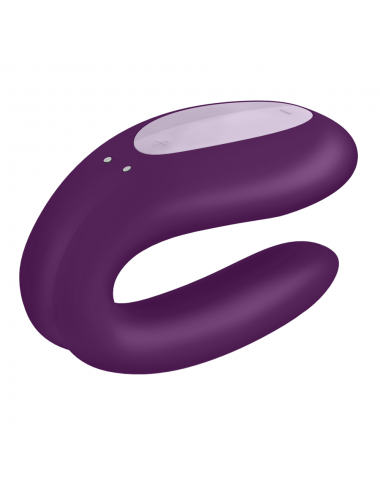 SATISFYER DOUBLE JOY CON APP PURPLE