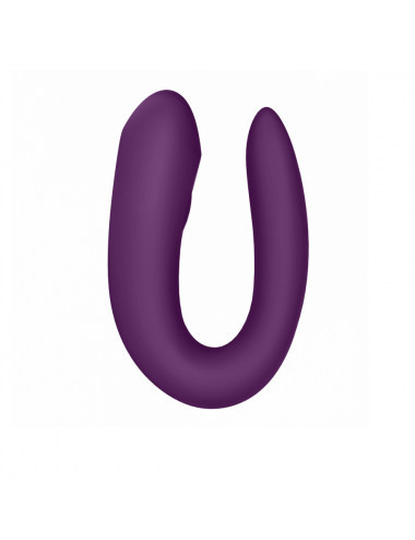 SATISFYER - DOUBLE JOY CON APP PURPLE