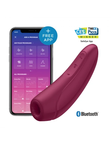 SATISFYER CURVY 1+ RED/ ROSE