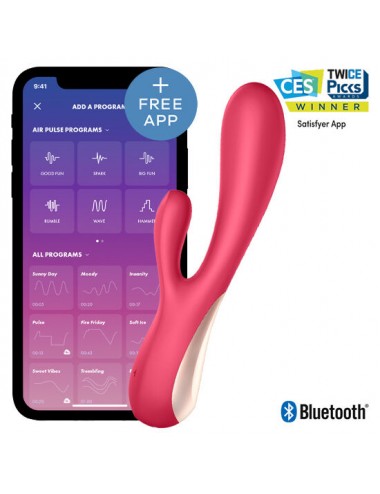 SATISFYER MONO FLEX RED WITH APP