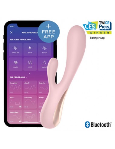 SATISFYER MONO FLEX PINK WITH APP