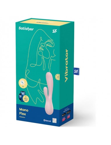 SATISFYER - MONO FLEX PINK WITH APP