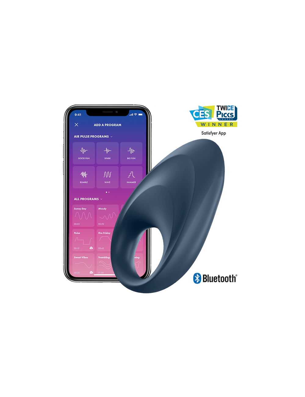 SATISFYER MIGHTY ONE RING VIBRATOR APP SATISFYER MIGHTY ONE RING VIBRATOR APP