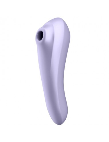 SATISFYER DUAL PLEASURE AIR PULSE VIBRATOR MAUVE