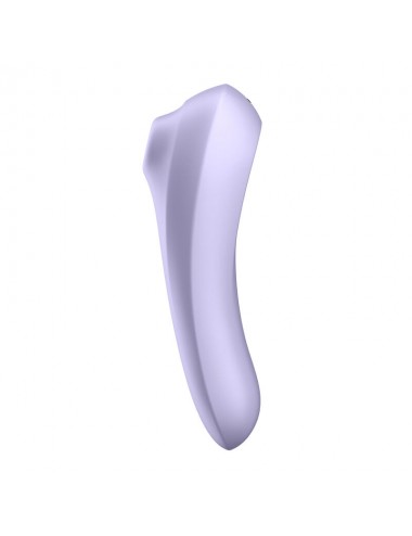 SATISFYER DUAL PLEASURE AIR PULSE VIBRATOR MAUVE