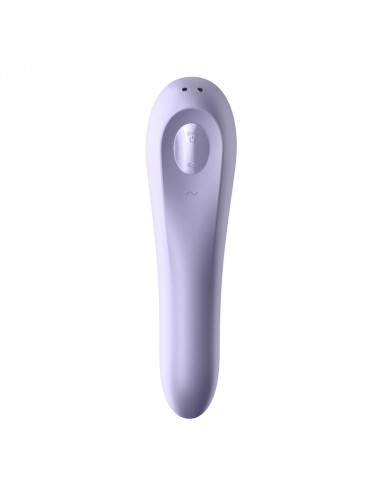 SATISFYER DUAL PLEASURE AIR PULSE VIBRATOR MAUVE