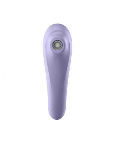 SATISFYER DUAL PLEASURE AIR PULSE VIBRATOR MAUVE