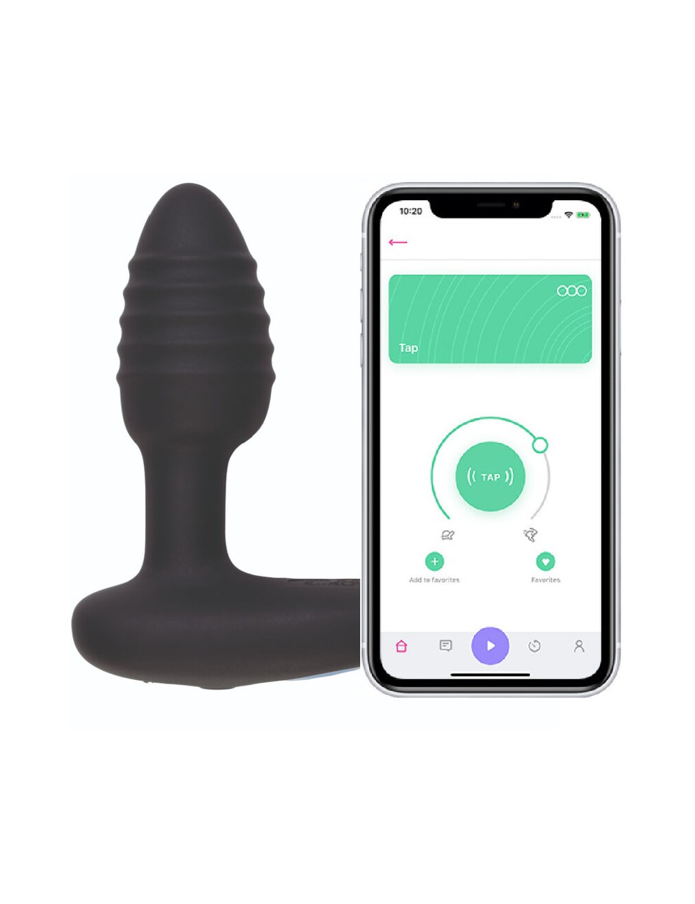 KIIROO LUMEN VIBRATING PLUG APP CONTROLED