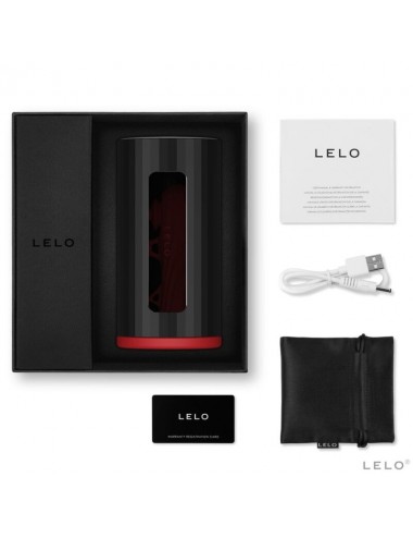 LELO - F1S V2 MASTURBATOR WITH SDK TECHNOLOGY RED - BLACK