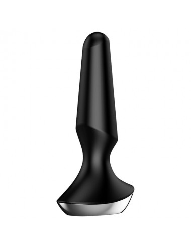 SATISFYER PLUG ILICIOUS 2 PLUG VIBRATOR - BLACK