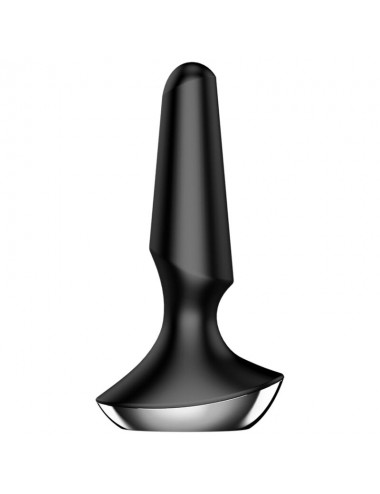 SATISFYER PLUG ILICIOUS 2 PLUG VIBRATOR - BLACK