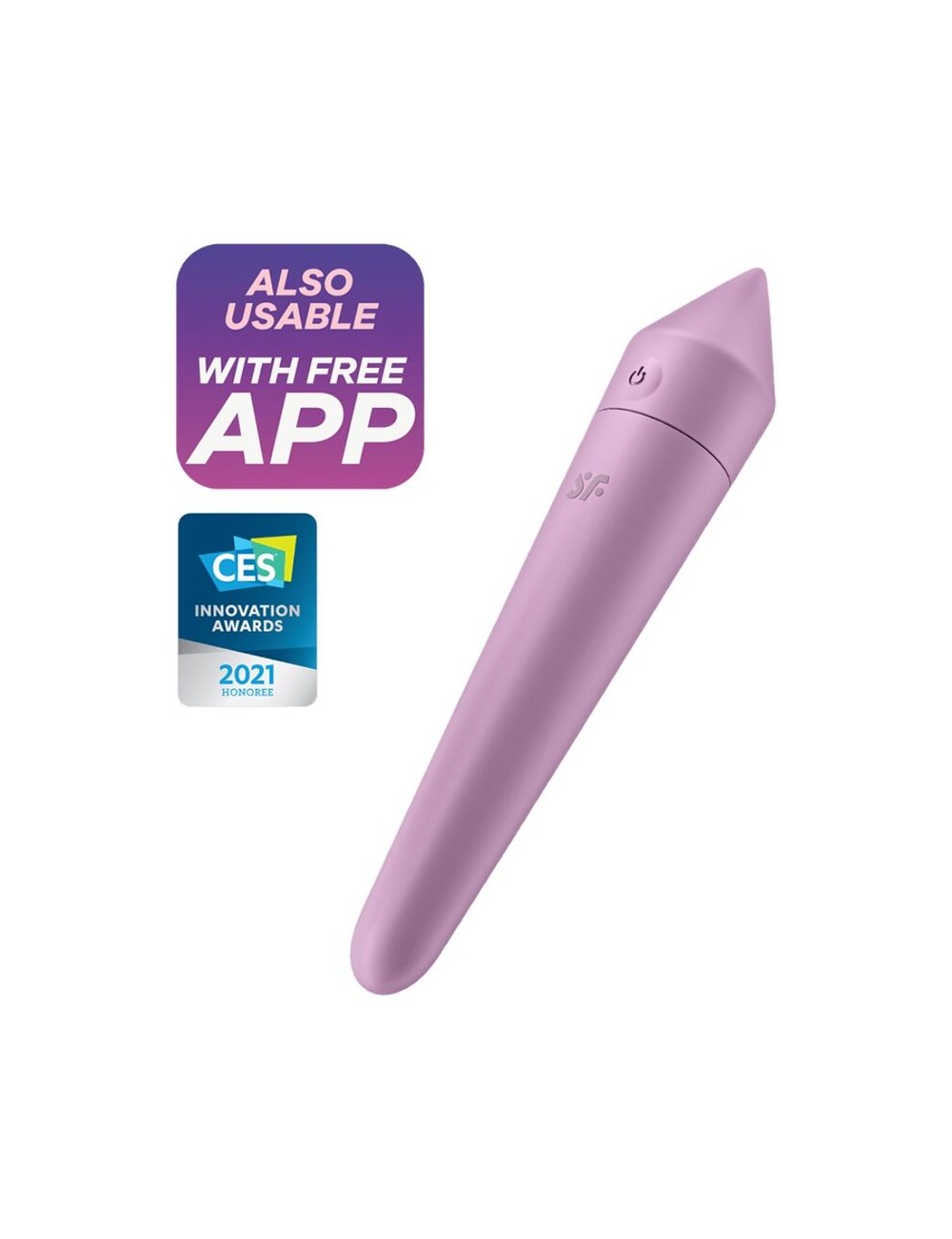 SATISFYER ULTRA POWER BULLET 8 - LILAC SATISFYER ULTRA POWER BULLET 8 - LILAC