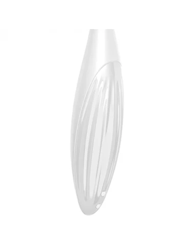 SATISFYER TWIRLING JOY CLIT TIP VIBRATOR - WHITE