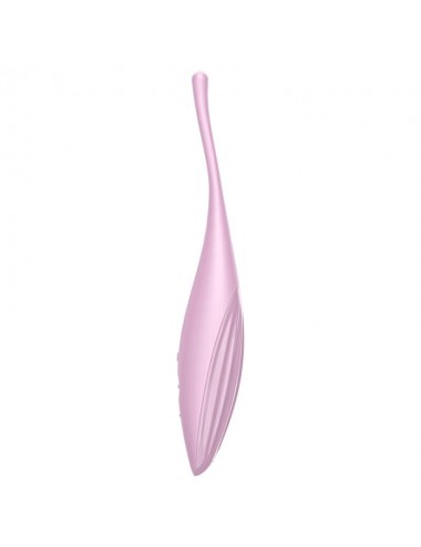 SATISFYER TWIRLING JOY CLIT TIP VIBRATOR - PINK