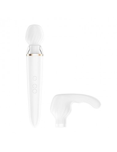 SATISFYER - DOUBLE WANDER APP WHITE
