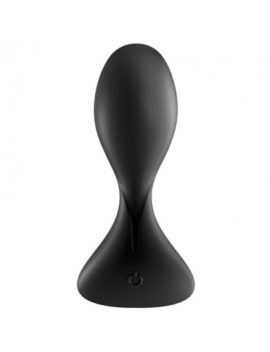 SATISFYER TRENDSETTER VIBRATING PLUG - BLACK