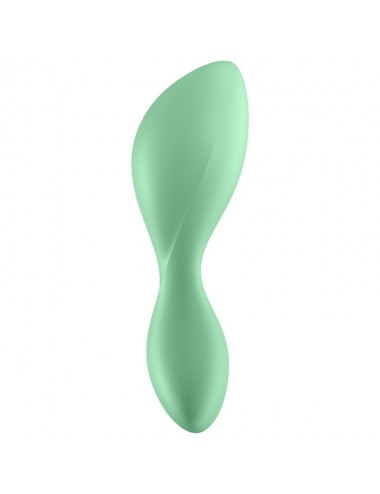 SATISFYER TRENDSETTER VIBRATING PLUG - GREEN