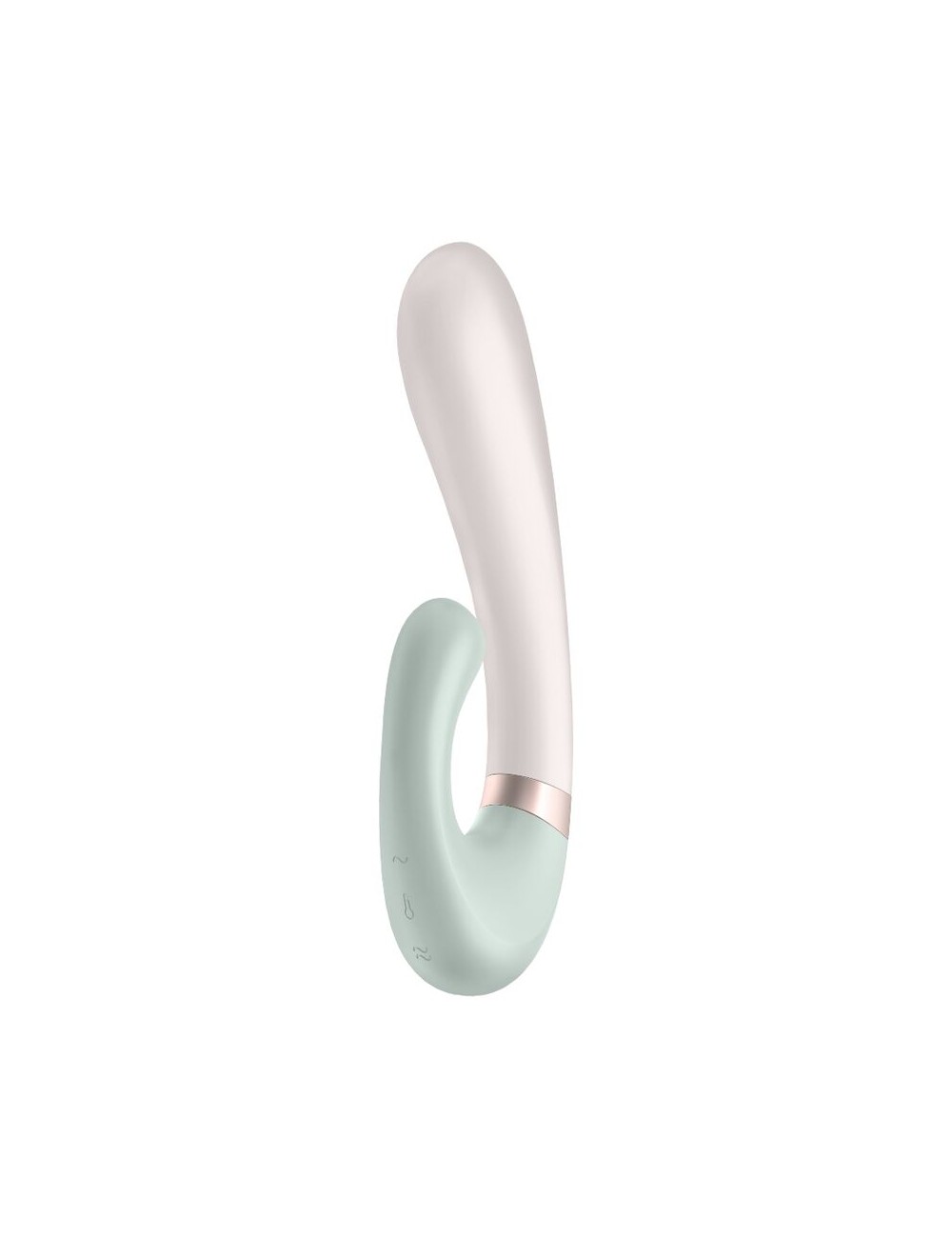 SATISFYER HEAT WAVE VIBRATOR APP - WHITE SATISFYER HEAT WAVE VIBRATOR APP - WHITE