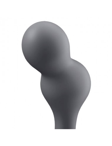 SATISFYER DEEP DIVER VIBRATING PLUG - GREY