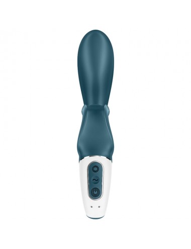 SATISFYER HUG ME RABBIT VIBRATOR - BLUE