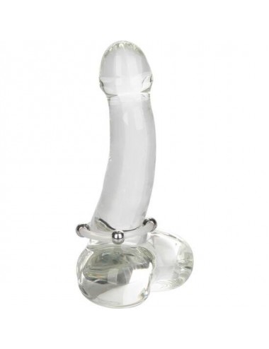 CALEXOTICS - STEEL BEADED SILICONE RING L